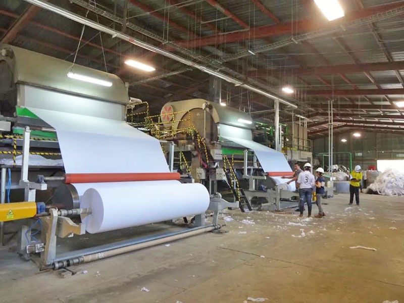 Paper machine equipment